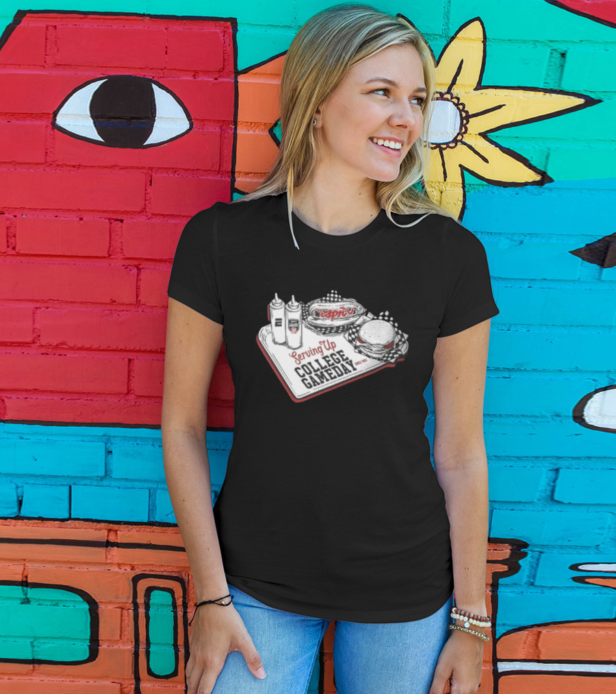 Serving Up College GameDay ESPN Since 1993 T-Shirt