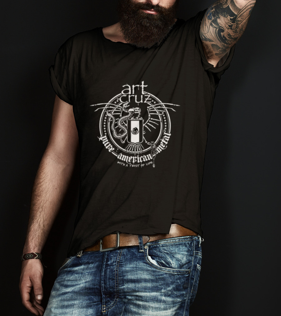 Art Cruz Pure American With A Twist Of Lime T-Shirt