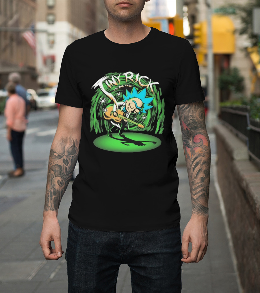 Tiny Rick Vs The Old Guitar Jam Session T-Shirt