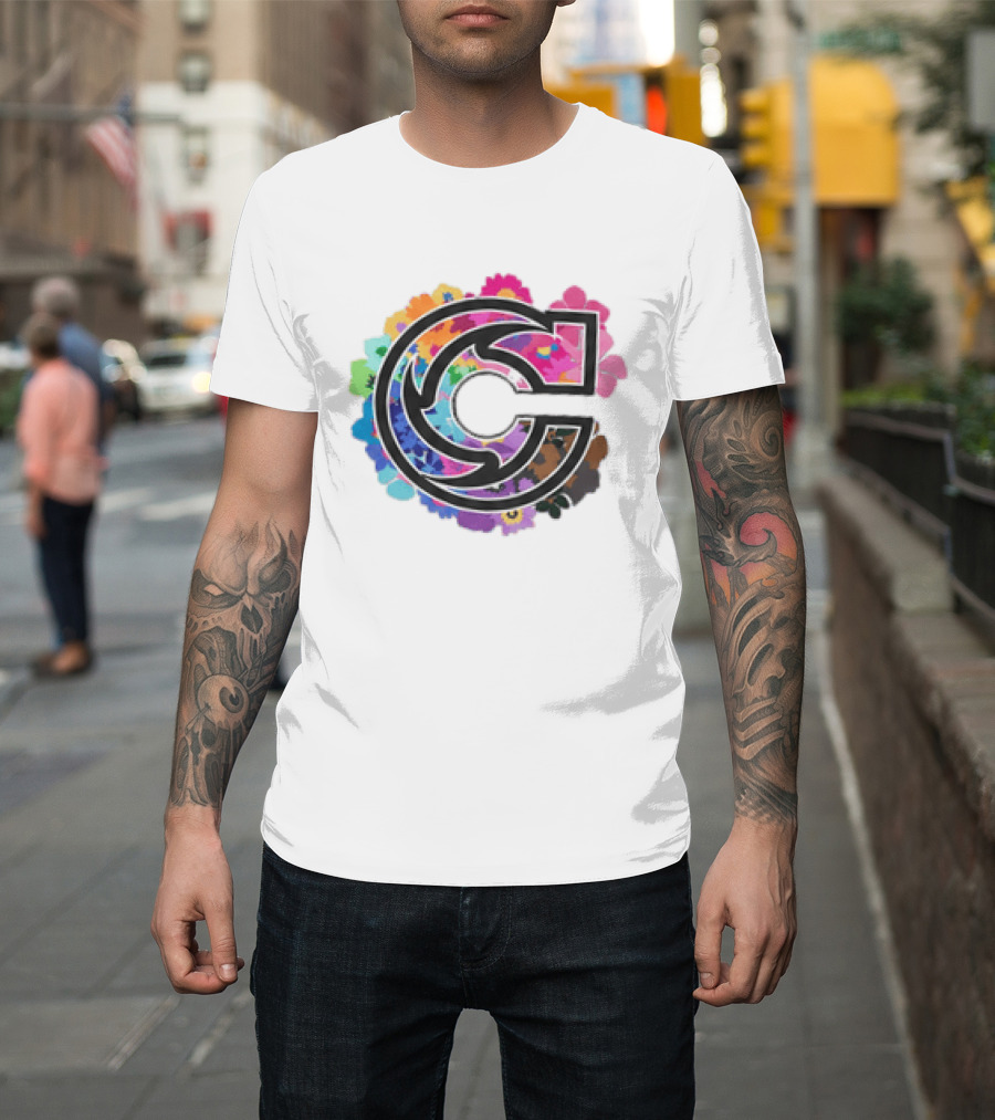 Cincinnati Cyclones 2026 Pride Night Jersey Giveaway Colorful Floral C T-Shirt