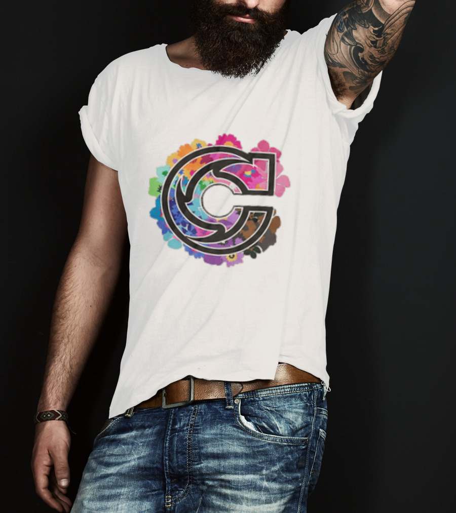 Cincinnati Cyclones 2026 Pride Night Jersey Giveaway Colorful Floral C T-Shirt