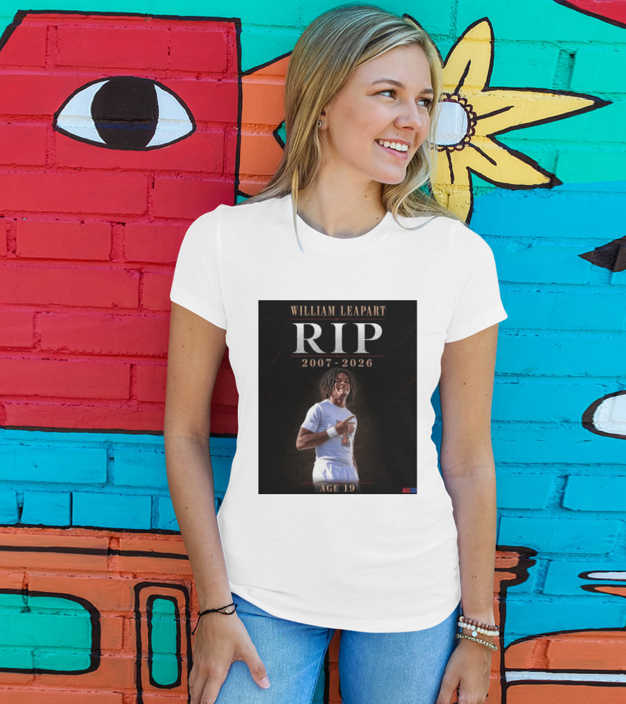 William Leapart RIP 2007 2026 Age 19 T-Shirt