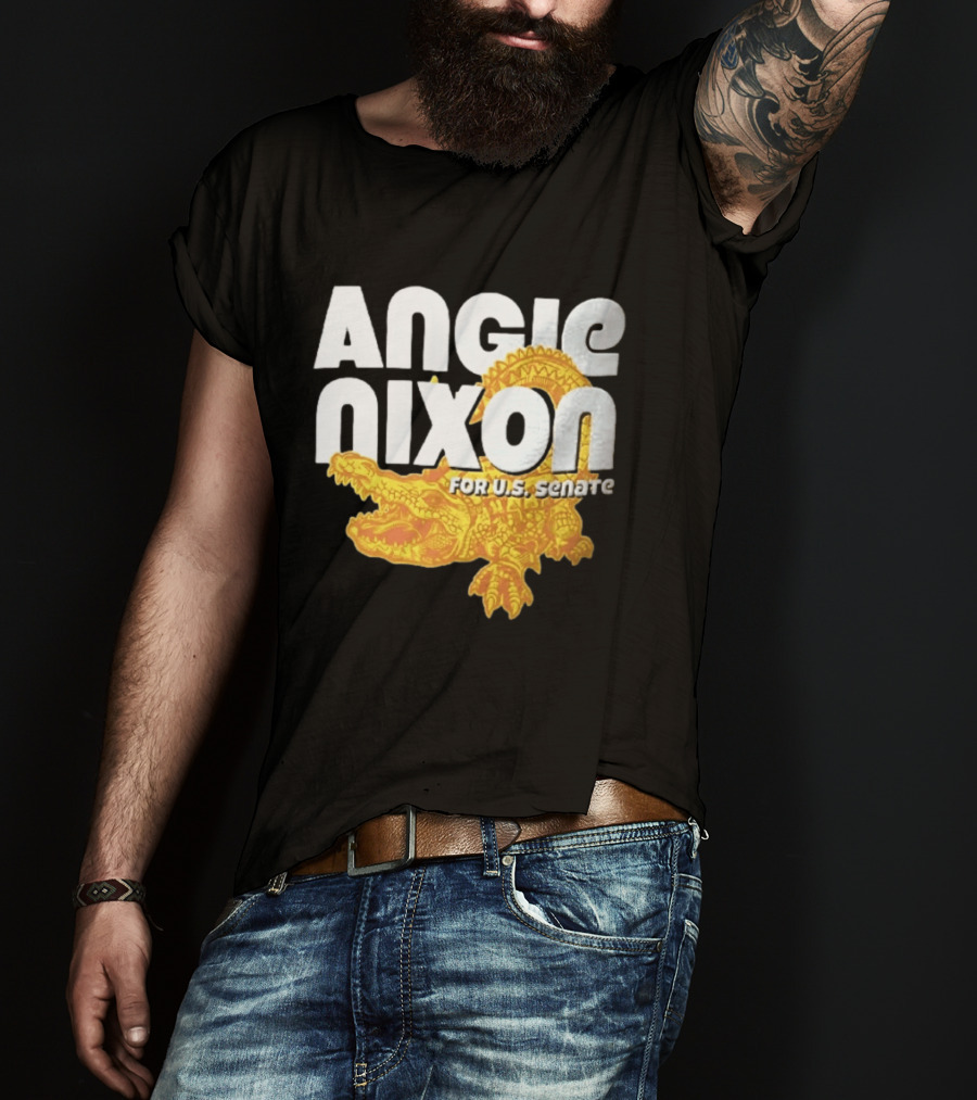 Angie Nixon For U.S. Senate Gator Campaign T-Shirt