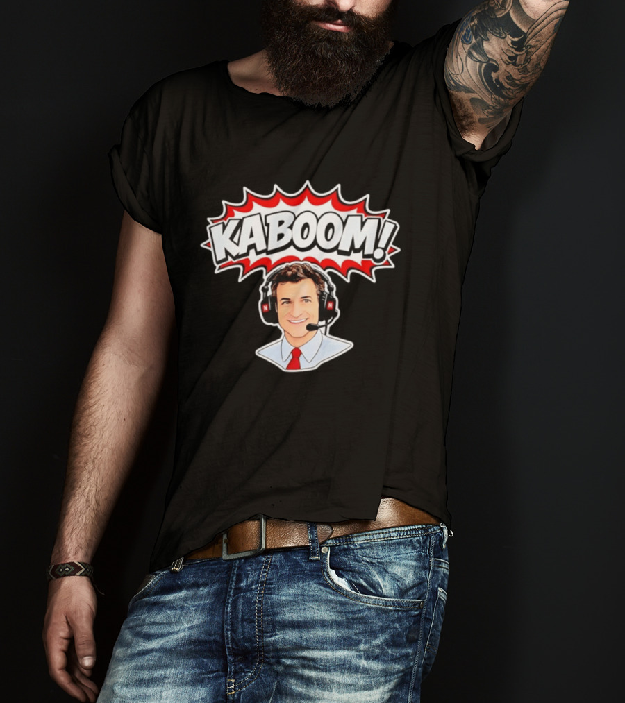 Kaboom Sports Broadcaster Jim Nantz CBS T-Shirt