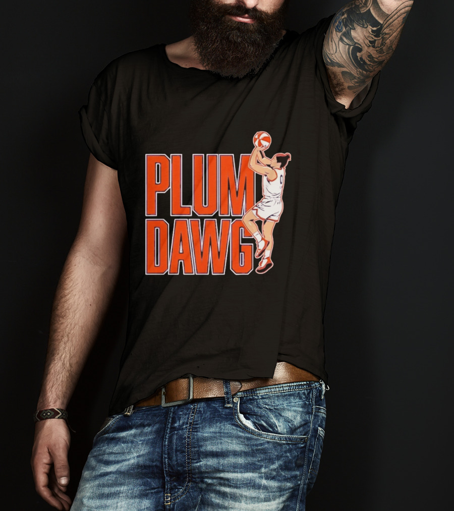 Kelsey Plum Dawg Las Vegas Aces WNBA Basketball Player T-Shirt