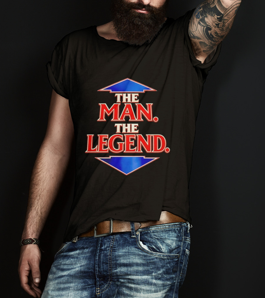 The Man The Legend Motivational Arrowhead T-Shirt