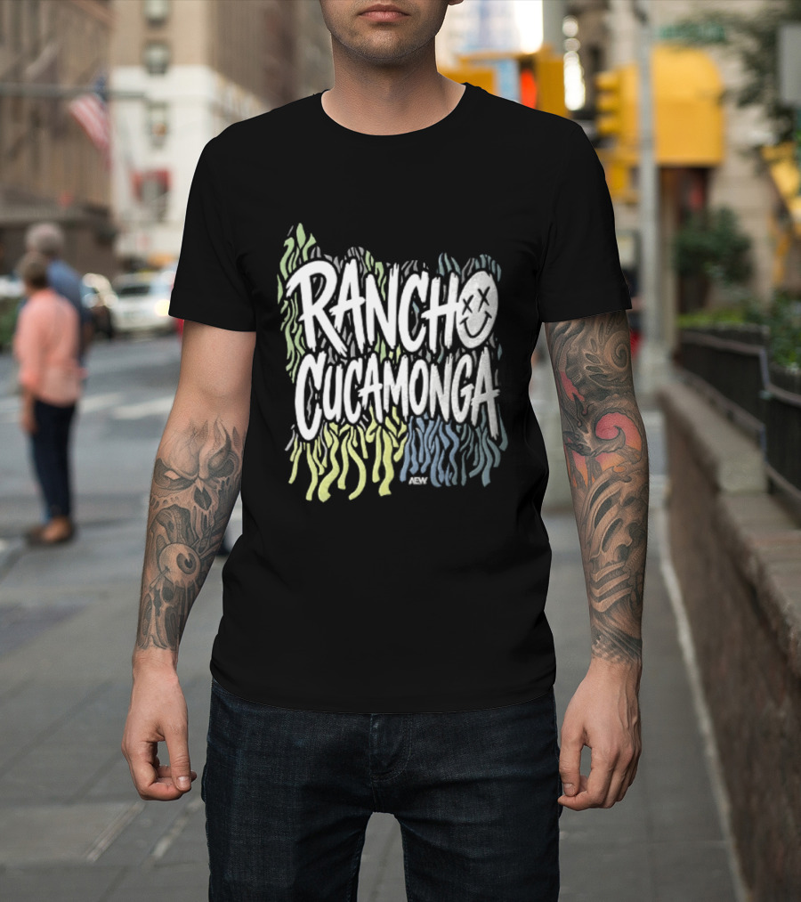Rancho Cucamonga The Young Bucks AEW Wrestling Nick And Matt Jackson T-Shirt