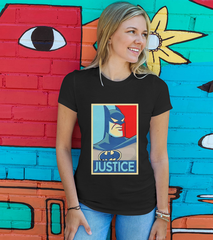 Justice Distressed Batman DC Comics T-Shirt