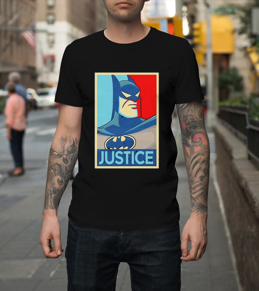 Justice Distressed Batman DC Comics T-Shirt