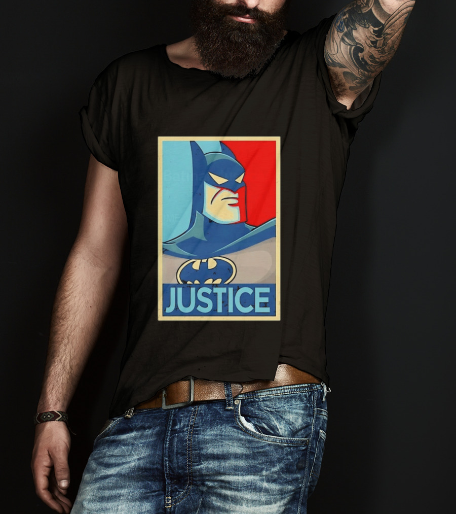 Justice Distressed Batman DC Comics T-Shirt