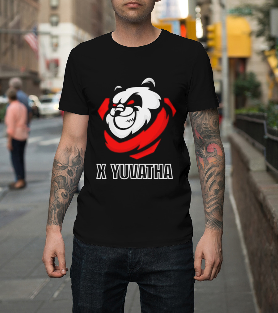 X Yuvatha Panda Gaming Esports T-Shirt
