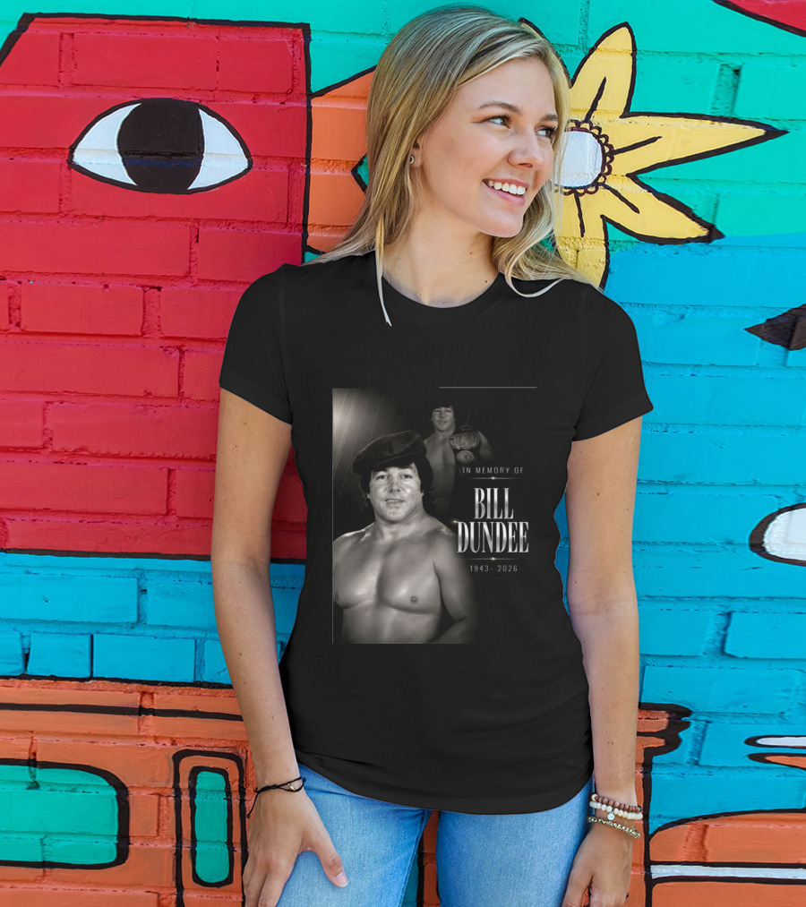 In Memory Of Bill Dundee 1943 2026 Wrestling Legend T-Shirt