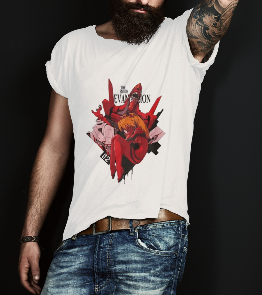 The End Of Evangelion Asuka Langley Soryu Eva Unit 02 T-Shirt