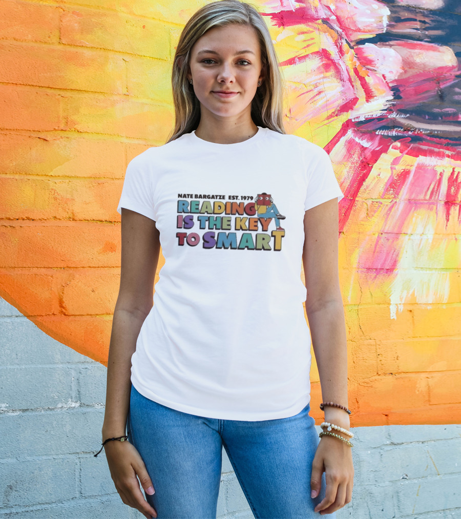 Nate Bargatze Est. 1979 Reading Is The Key To Smart T-Shirt