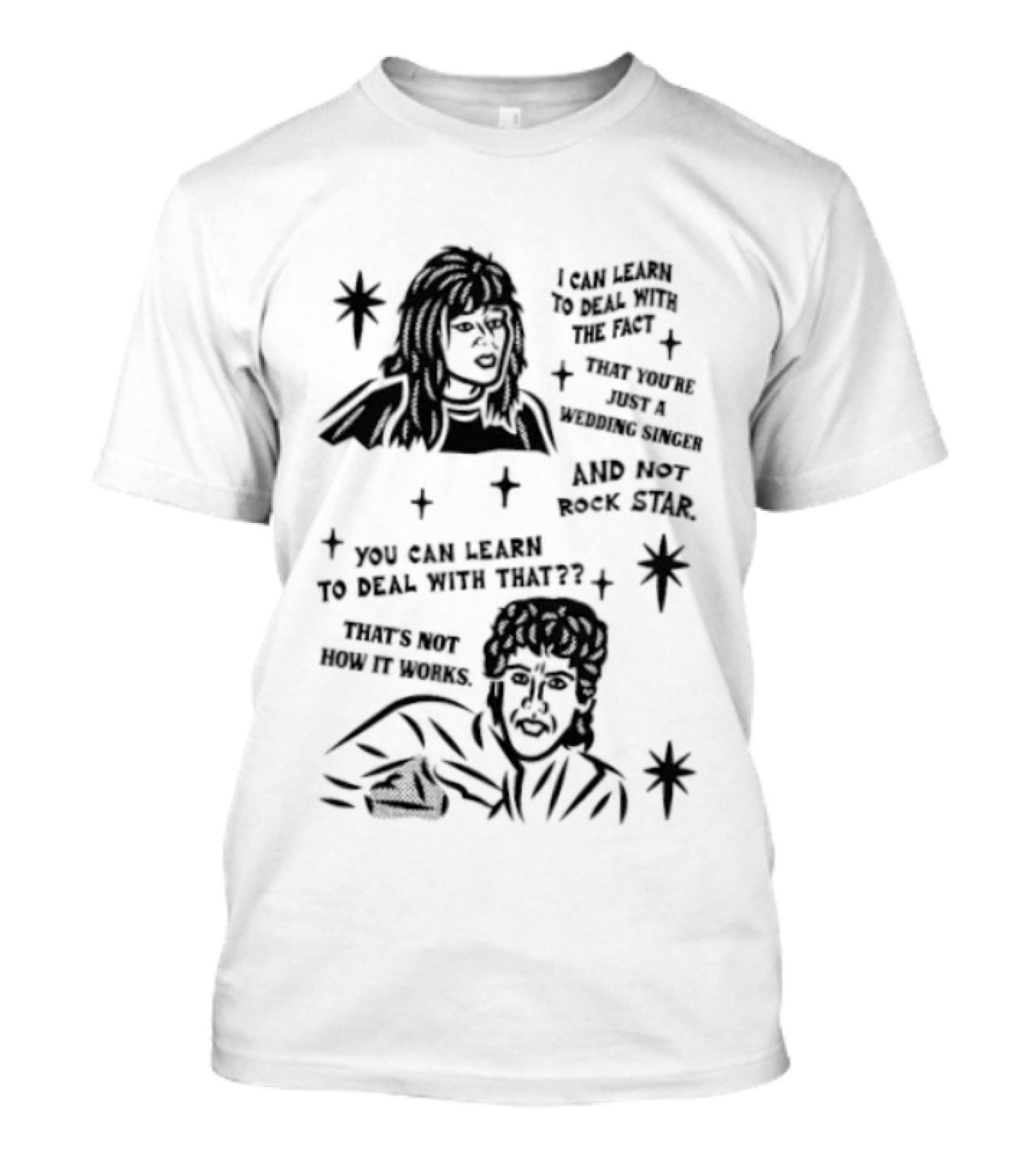 The Wedding Singer Somebody Kill Me Please Robbie Hart Stink Pickle T-Shirt