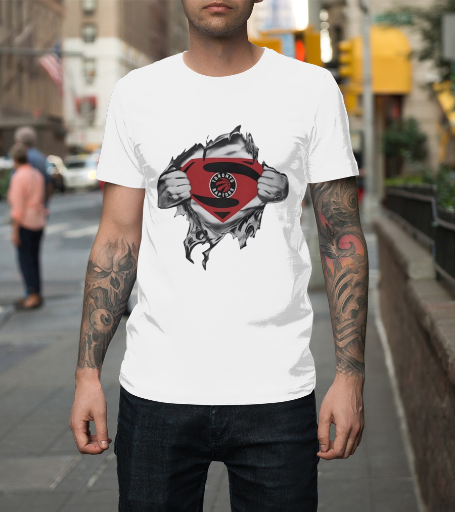 Toronto Raptors NBA Superman T-Shirt