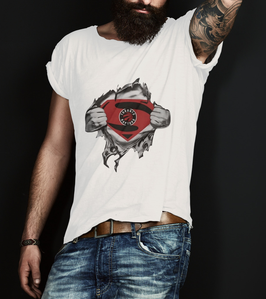 Toronto Raptors NBA Superman T-Shirt