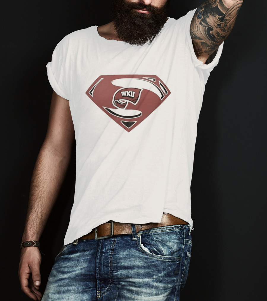 WKU Hilltoppers Western Kentucky University Superman T-Shirt