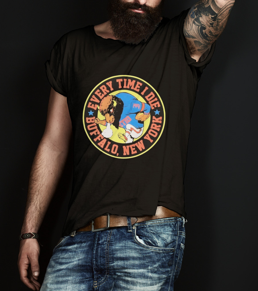 Every Time I Die Buffalo New York Football Buffalo Player T-Shirt