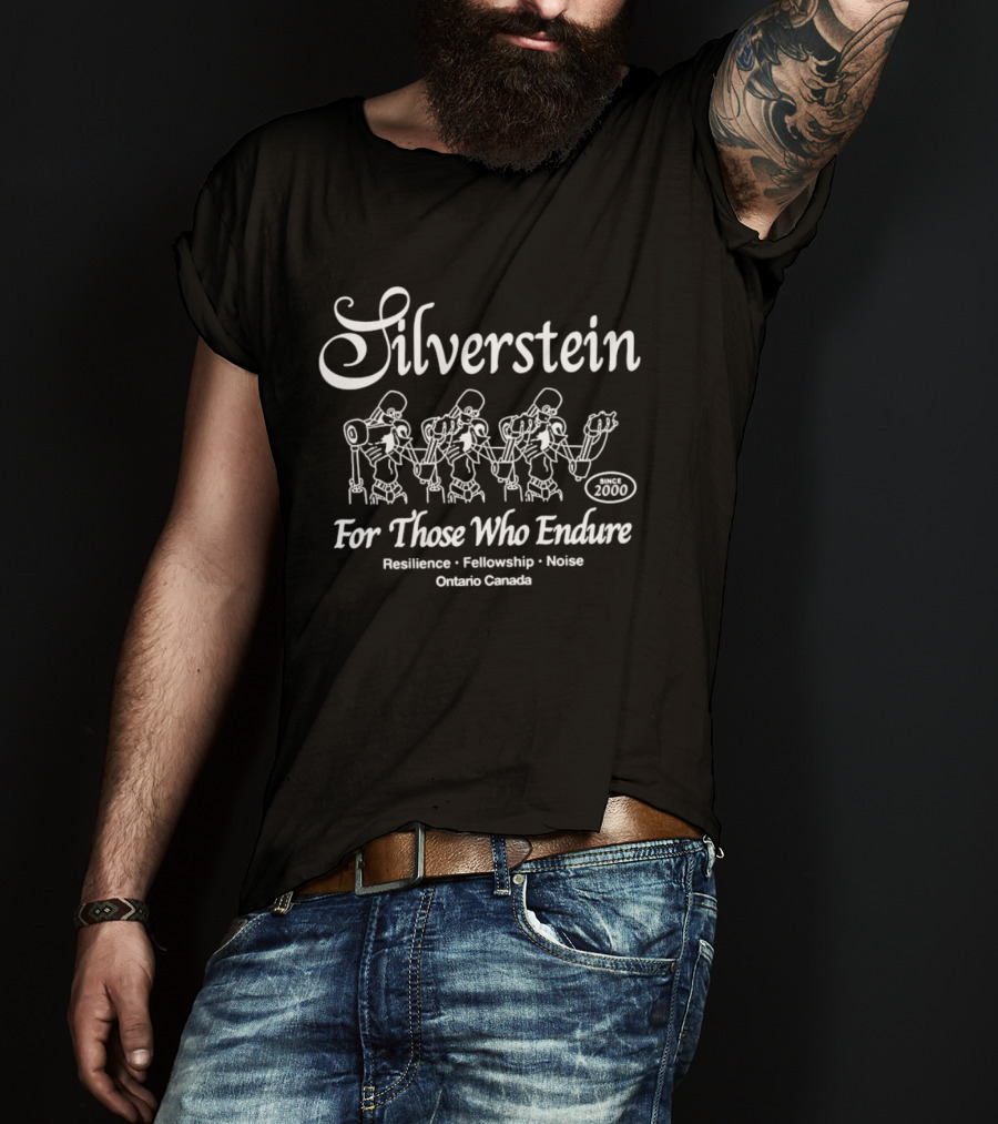 Silverstein For Those Who Endure Ramshorn Fellowship Noise Ontario Canada T-Shirt