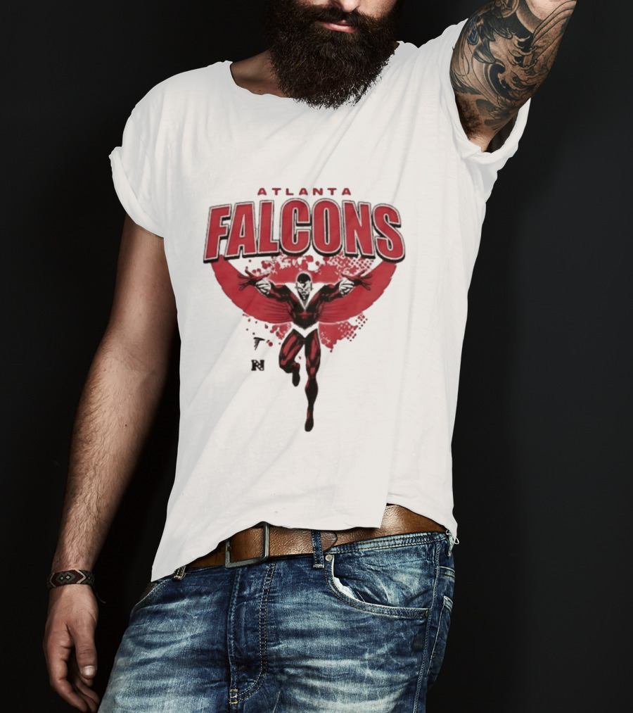 Atlanta Falcons Superhero T-Shirt