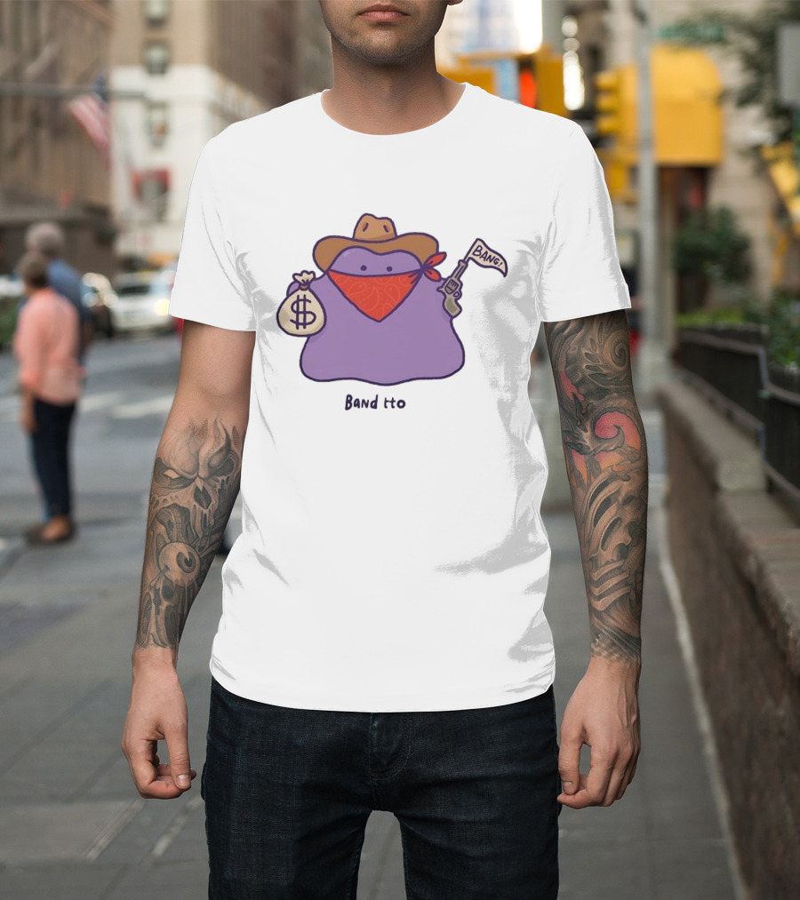 Banditto Cowboy Ditto Outlaw Pokemon Bandit Bang T-Shirt