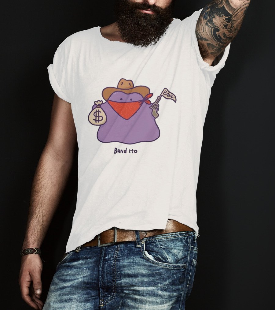 Banditto Cowboy Ditto Outlaw Pokemon Bandit Bang T-Shirt