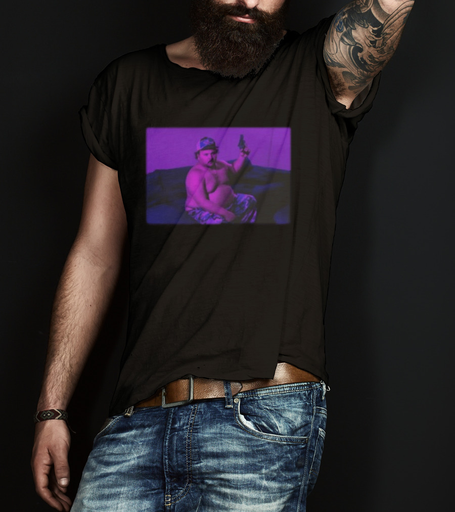 Stavvy Store Victory Or Else Humor Statement With Gun Image T-Shirt