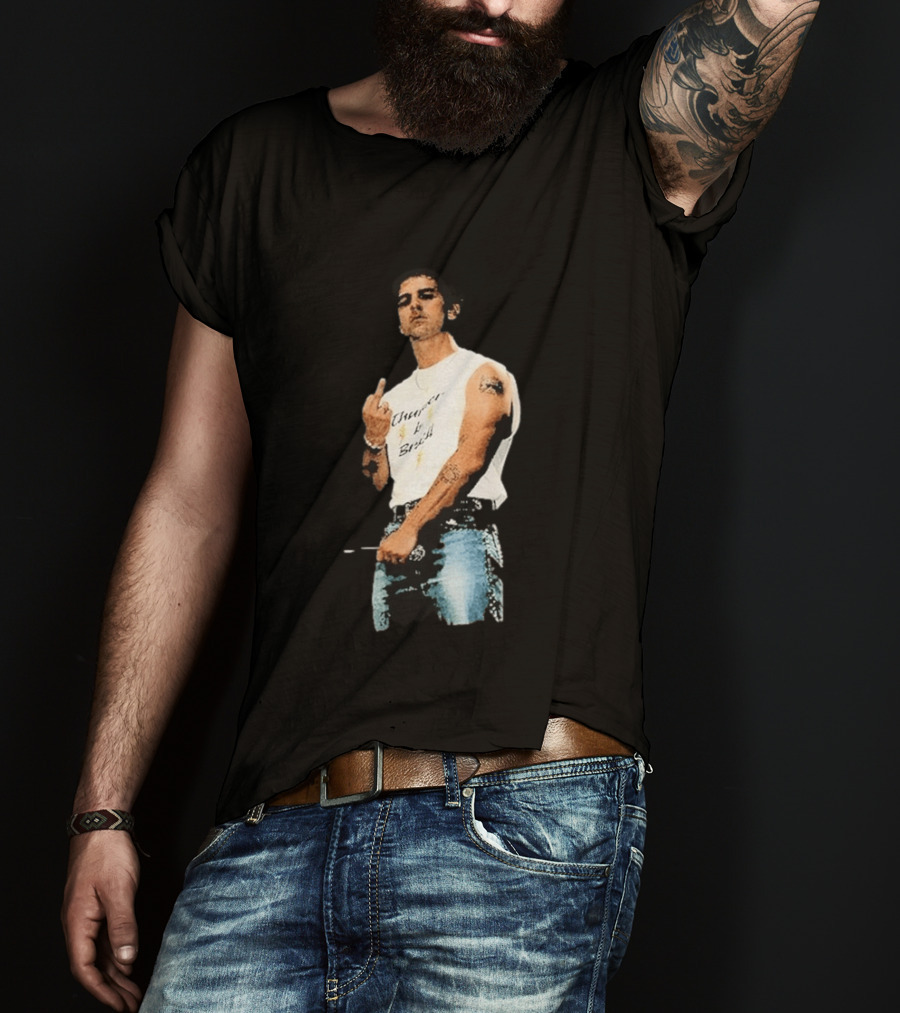 Jonas Brothers Singer Parody Gesture Uncover The Beach Tattoo Tank T-Shirt