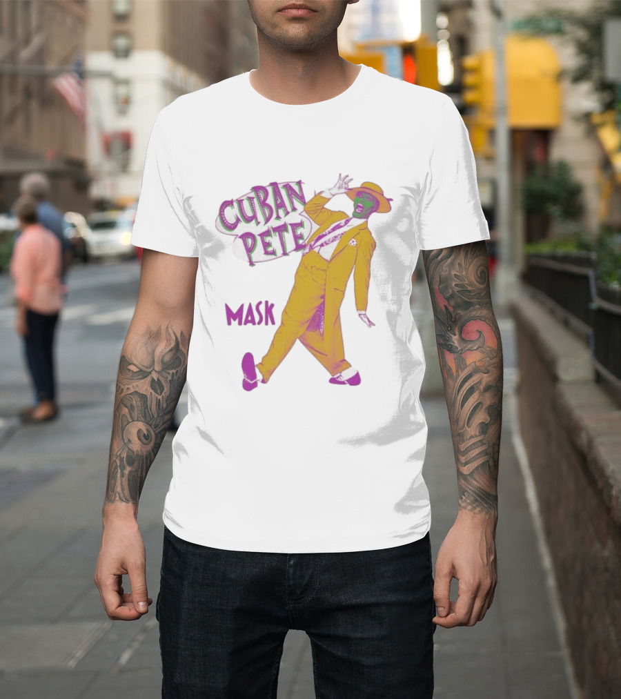 Cuban Pete The Mask Iconic Yellow Suit Dance Pose T-Shirt