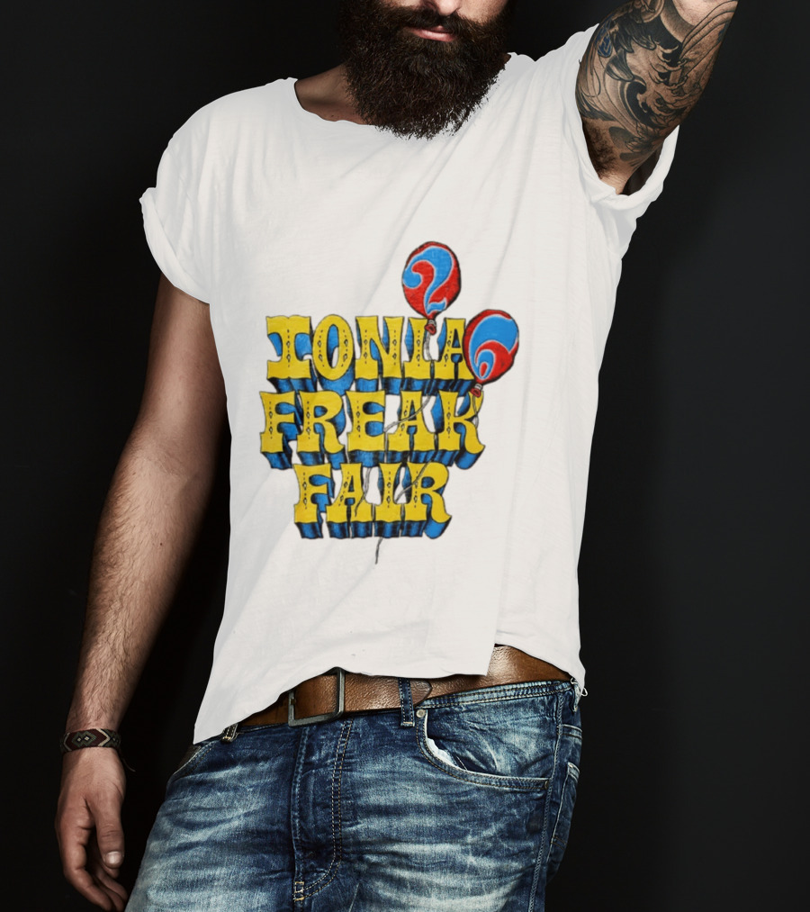 Ionia Freak Fair Colorful Balloon T-Shirt