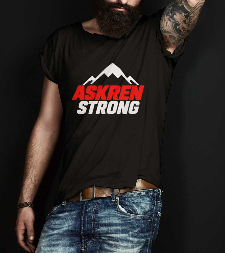 Askren Strong Mountain MMA Wrestling T-Shirt