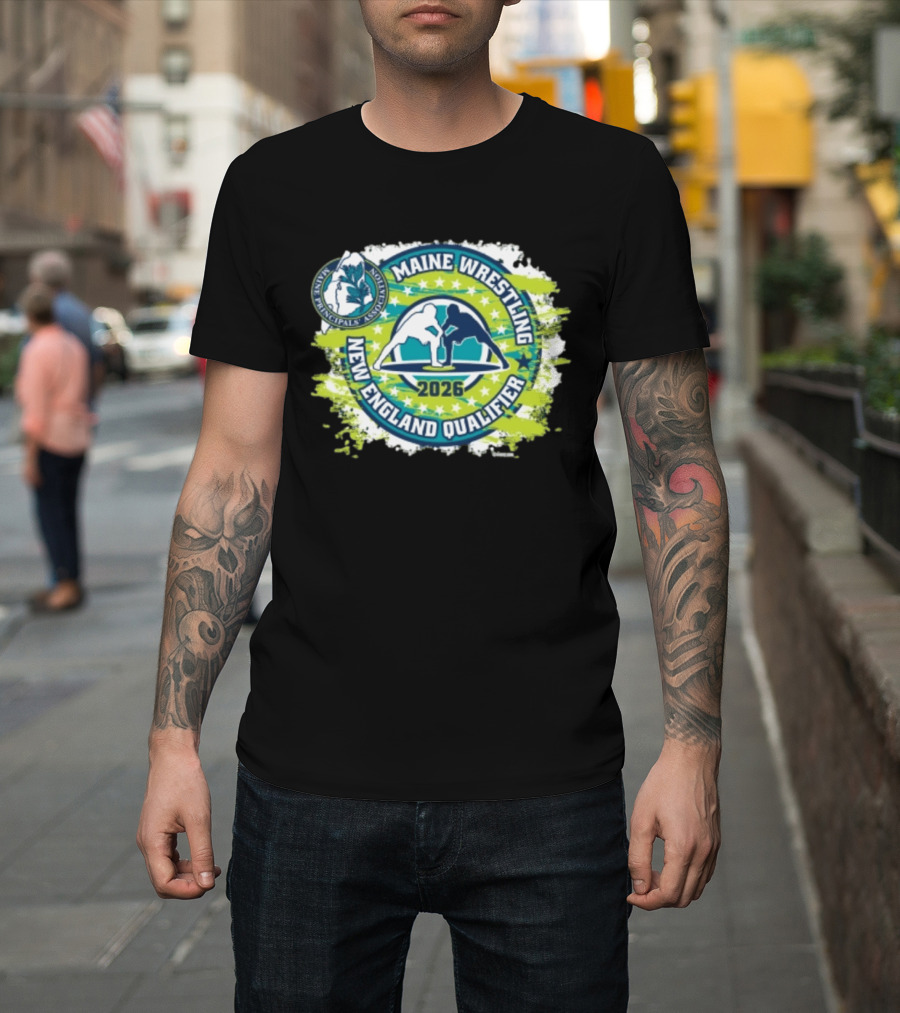 Maine Principals Association Wrestling New England Qualifier 2026 T-Shirt