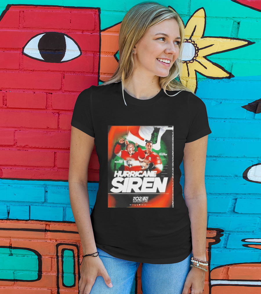 Hurricane Siren Brady And Matthew Tkachuk WK02 Event Panthers Hockey Thursday Night T-Shirt