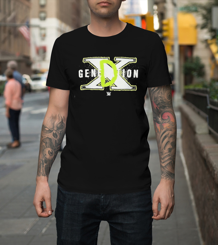 WWE D Generation X DX Generation Wrestling Attitude Era T-Shirt