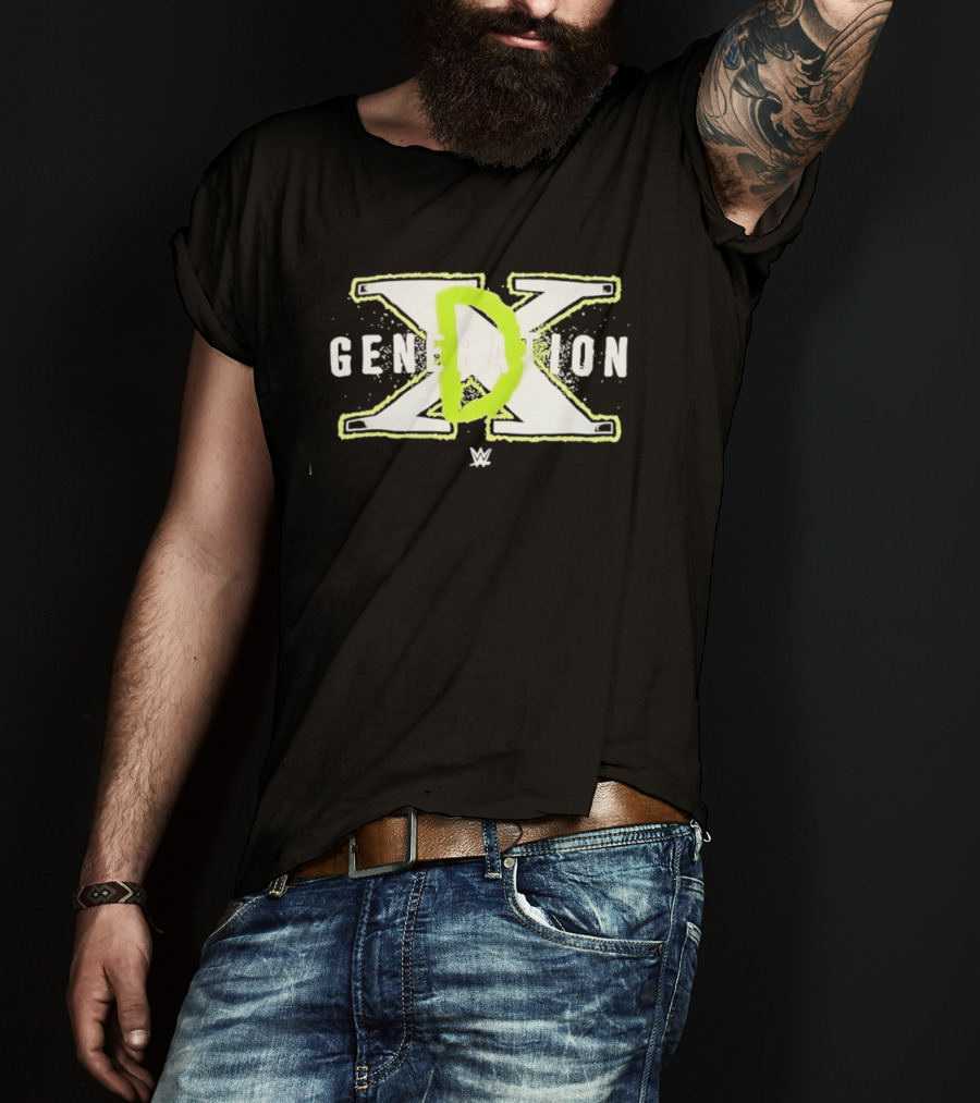 WWE D Generation X DX Generation Wrestling Attitude Era T-Shirt