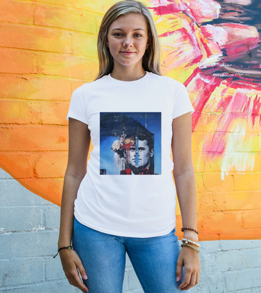 Charlie Kirk September 11 Twin Towers Collage T-Shirt
