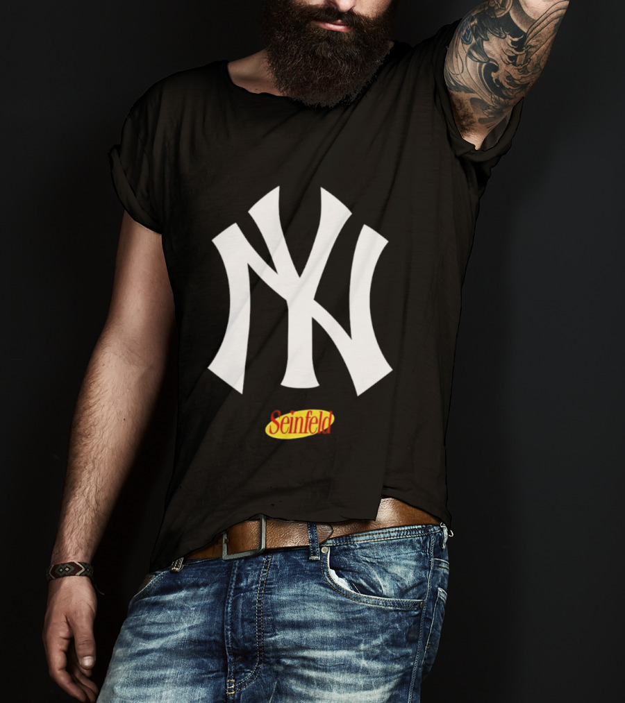 Seinfeld New York Yankees NY TV Show Iconic Collaboration T-Shirt