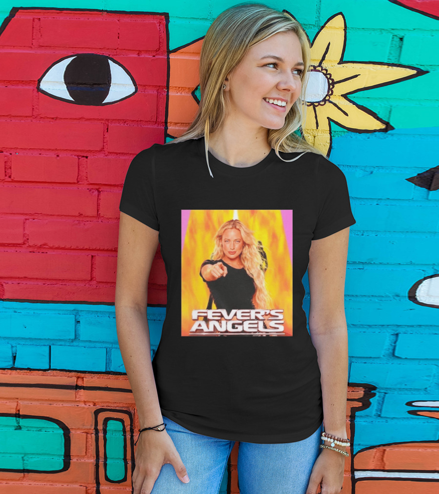 Fever's Angels Full Throttle Action Star Sophie Cunningham T-Shirt