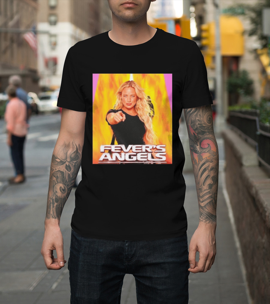 Fever's Angels Full Throttle Action Star Sophie Cunningham T-Shirt