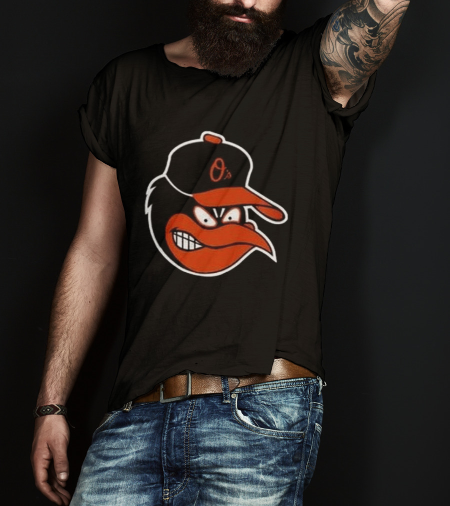 Baltimore Orioles Os Angry Bird Black September 19 2026 T-Shirt