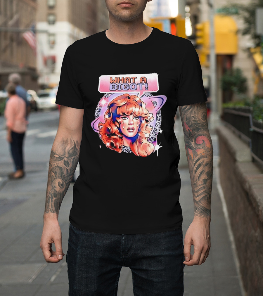 Natasha Lyonne What A Bigot Retro Comic T-Shirt