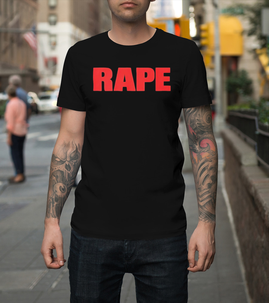 Rape Red T-Shirt