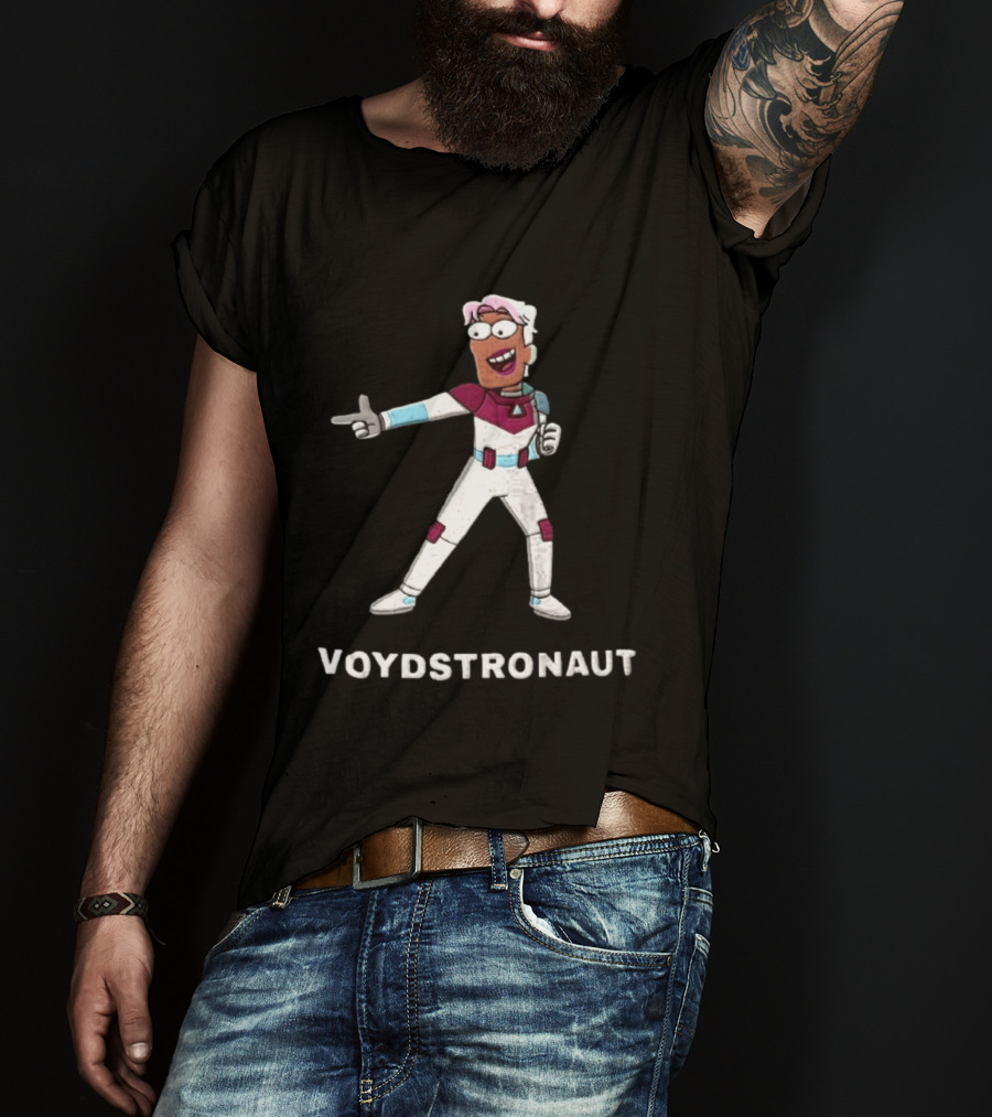 Voydstronaut Cartoon Character With Spacesuit Costume For The Incredibles Fans T-Shirt