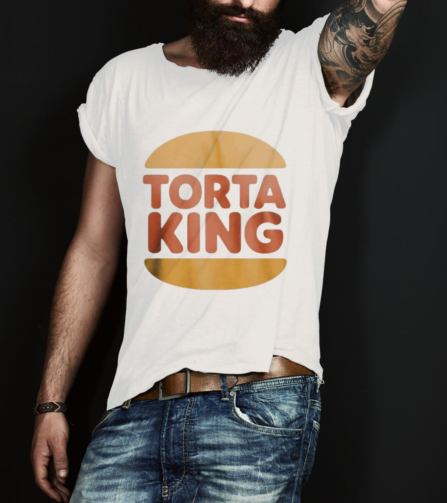 Torta King Burger Mexican Food Sandwich Concept T-Shirt