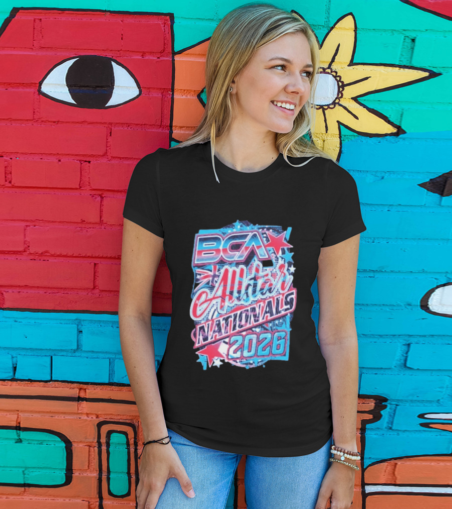 BCA Allstar Nationals 2026 Union Jack Stars T-Shirt