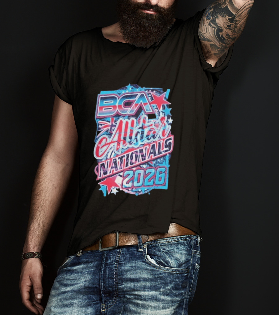BCA Allstar Nationals 2026 Union Jack Stars T-Shirt