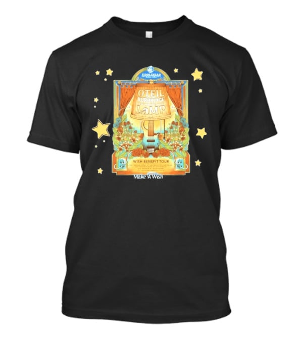 Oteil Burbridge LaMP Wish Benefit Tour Make A Wish Foundation Fiddlehead Brewing Company T-Shirt