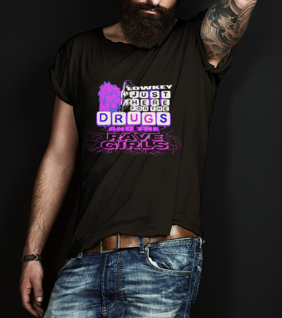 Lowkey Firehouse 666 Drugs Anti Life Rave Girls T-Shirt
