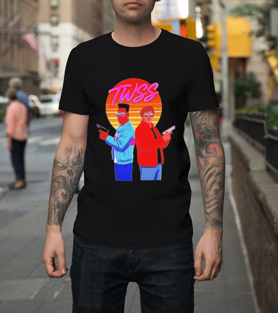 TWSS Will Jamal Retro Sunset Duo T-Shirt